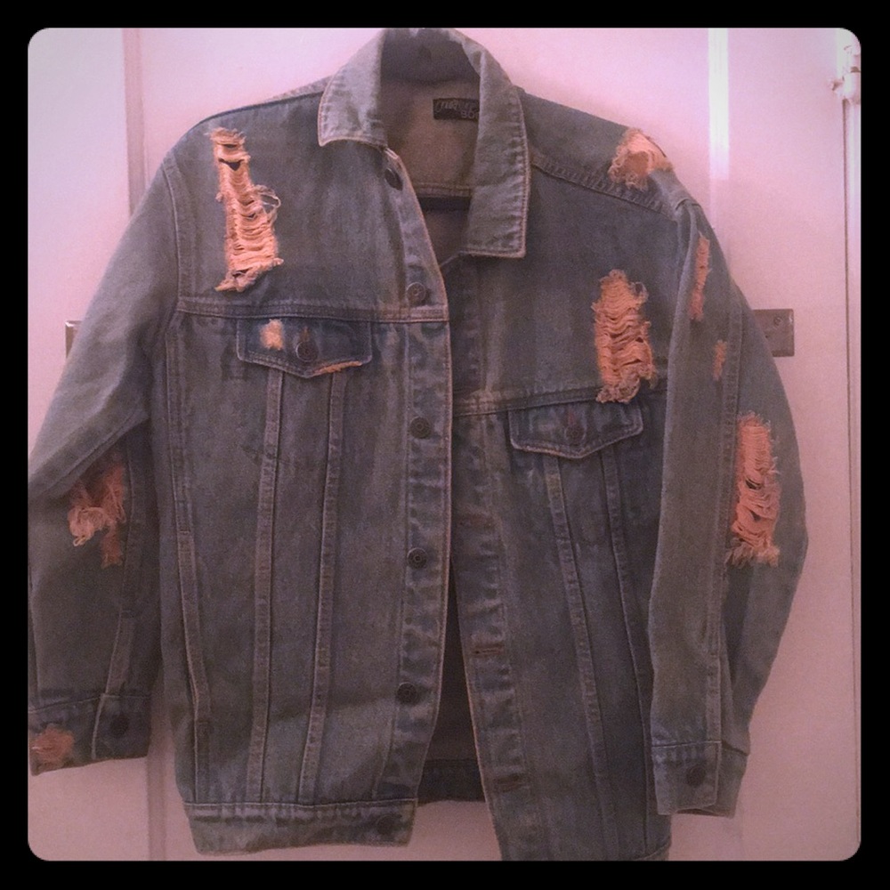 Vintage Distressed denim jacket